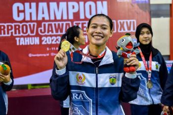 Porprov Jateng 2023, personel Polres Jepara sumbang medali emas