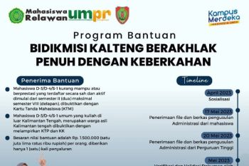 Dibuka Program Bantuan Bidikmisi Kalteng Berakhlak Penuh Tahun 2023