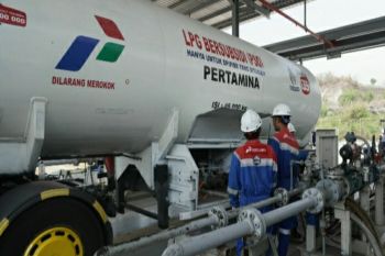 Pertamina Patra Niaga JBT terima penyaluran LPG dari Kapal Gas Arimbi