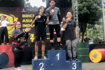 Daftar pemenang nomor speed Brick Parkour Asian Tour 2023 Indonesia