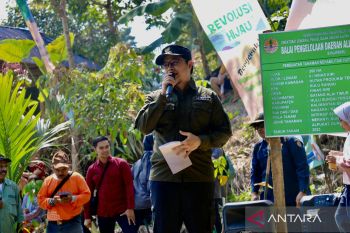 Pemkab HST kerja sama dengan KLHK tanam ratusan ribu pohon di desa