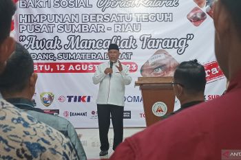 Gubernur Sumbar: Kepedulian sosial HBT beri manfaat bagi masyarakat