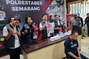 Polisi ungkap komplotan asal Palembang bobol rumah di Puri Anjasmoro Semarang