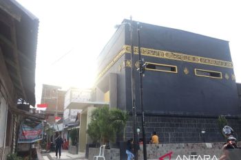 Masjid berbentuk Ka'bah kini hadir di Kota Palu