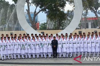 Pengukuhan Paskibraka Kota Palu 2023