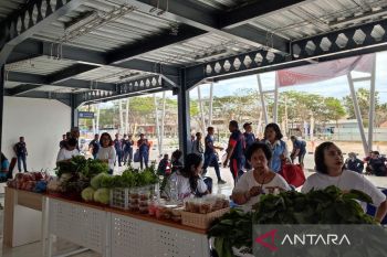 Dirjen Perhubungan Darat gelar pasar murah di Kupang jelang HUT RI