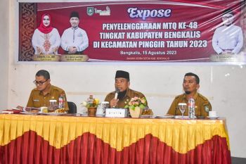 Kecamatan Pinggir tuan rumah MTQ ke-48 tingkat Kabupaten Bengkalis