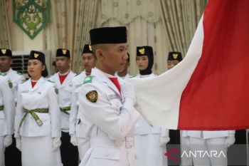 Paskibraka Pulang Pisau dikukuhkan siap jalani tugas negara