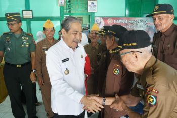 Bupati Sidrap anjangsana ke LVRI menjelang puncak HUT ke-78 RI