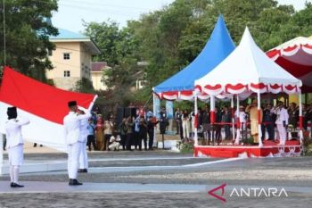 Warga bangga upacara HUT RI di Bintan digelar di Pulau Mantang