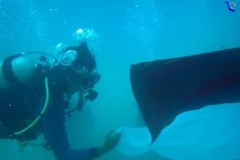 ODC USK kibarkan merah putih di bawah laut Aceh Besar
