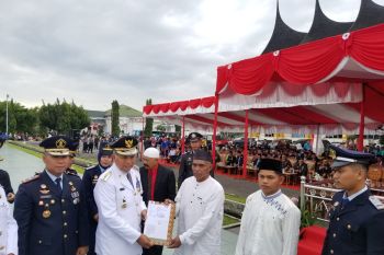 70 orang warga binaan Lapas Talu Pasaman Barat peroleh remisi HUT RI