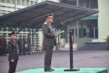 Kodam II Sriwijaya gelar upacara HUT RI