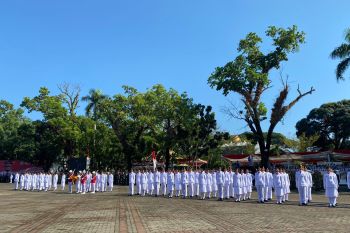 Upacara HUT ke-78 Kemerdekaan RI di Sulsel berlangsung khidmat