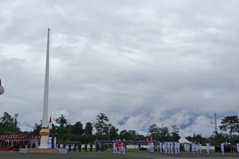 Upacara HUT RI di Mimika berlangsung aman