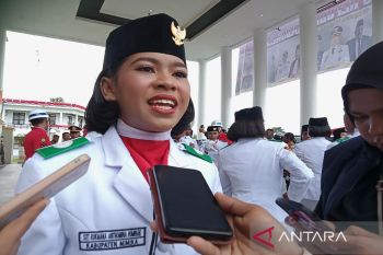 Pemkab: Pembawa Baki Bendera HUT ke-78 RI di Mimika dan Jakarta dari Papua