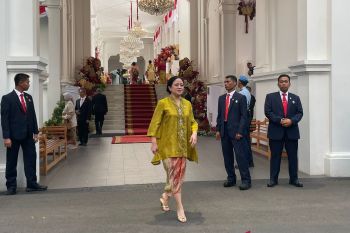 Puan bilang Erick Thohir tetap menjadi opsi bakal pendamping Ganjar Pranowo