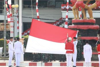 Upacara-tos kenegaraan tandai HUT ke-78 RI di Kota Manado