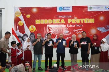 KKP dan KemenKop UKM luncurkan produk susu ikan
