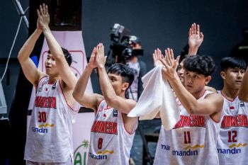 Bola Basket - Timnas tutup Prakualifikasi Olimpiade dengan menang atas Suriah