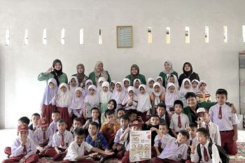Mahasiswa KKN Unand edukasi siswa Kinali Pasaman Barat tentang kesehatan