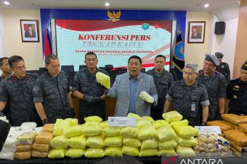 BNN sita 274 kg narkotika dari lima kasus peredaran gelap