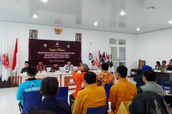 KPU Kota Palu tetapkan 603 bakal caleg untuk DCS Pemilu 2024