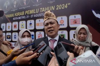 Kirab Pemilu 2024 keliling Kota Metro sarana pendidikan politik