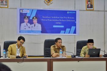 Pemkab Lotim sosialisasi penyusunan arsitektur-peta rencana SPBE