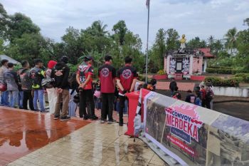 Ikatan Motor Honda Sulut rayakan HUT RI dengan Konvoi Merdeka