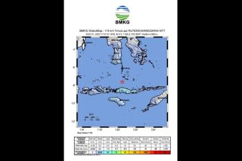 Gempa Magnitudo 5,3 guncang Kepulauan Selayar Sulsel