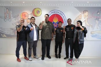 Menpora Dito apresiasi prestasi pegokart Qarrar di Rok Cup Italia 2023