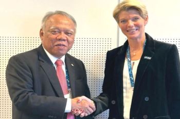 Menteri PUPR Basuki ajak SIWI berpartisipasi aktif di World Water Forum Bali