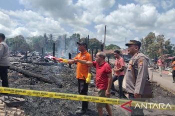 Api hanguskan 57 rumah dan 4 lamin di Kubar, ratusan warga mengungsi