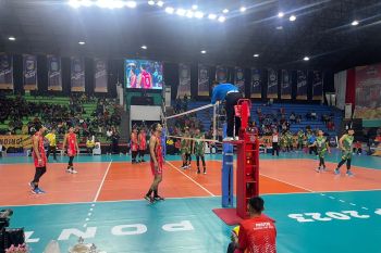 Selamat, tim voli putra binaan Polda Riau masuk 8 besar Turnamen Kapolri Cup 2023