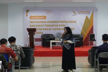 Jurusan sains Itera gelar workshop penyusunan asesmen perkuliahan