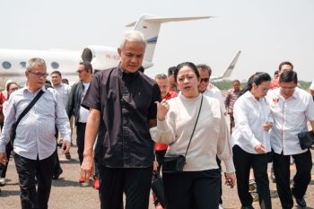 Ganjar Pranowo-Puan Maharani siap kobarkan semangat saat apel siaga