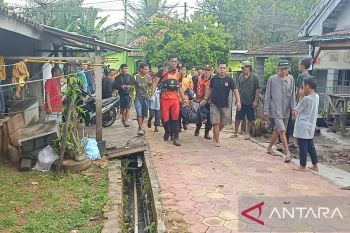 Basarnas temukan jasad korban  tenggelam di Sungai Ogan