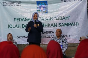 Disperindag Sleman sosialisasi gerakan olah sampah pada pedagang pasar