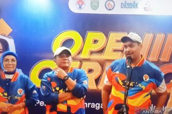 Menpora Dito membuka Popnas XVI di Palembang