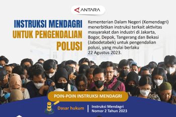 Instruksi Mendagri untuk pengendalian polusi