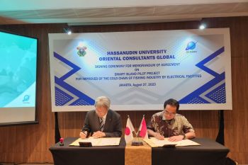 Unhas dan OCG Jepang hadirkan mesin pendingin jaga harga ikan nelayan