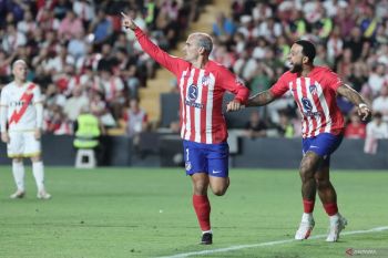 Atletico Madrid hajar Rayo Vallecano 7-0 di La Liga