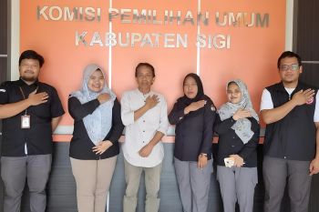 KPU Sigi minta masyarakat berpartisipasi dalam tahapan pemilu