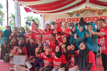 Ratusan anak meriahkan Peringatan Hari Anak Nasional 2023 di Babel