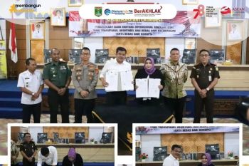 Bupati Lampung Tengah hadiri sosialisasi anti korupsi