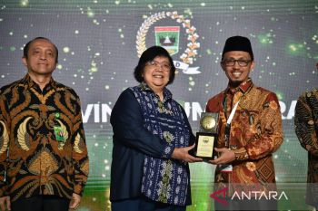 DPRD Sumbar raih penghargaan Nirwasita Tantra 2022