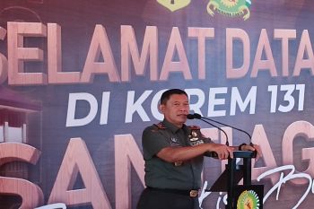 Danrem apresiasi media publikasikan kegiatan Korem 131/Santiago