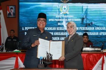 Pemprov dan DPRD Sulbar menyepakati KUA PPAS 2024