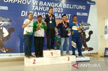 Klasemen medali Porprov VI Babel 2023: Bangka Tengah peringkat pertama